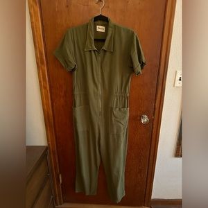 Noble Jumpsuit in Olive Green DISCONTINUED Size Medium